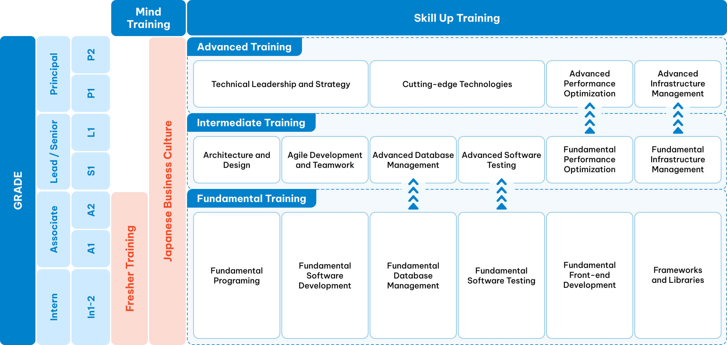 Systematic development steps